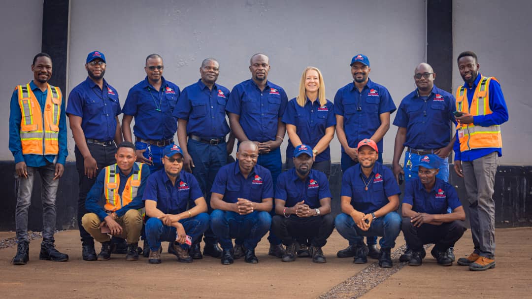 L’équipe Katbuild à Kolwezi